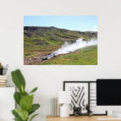 Schapen en warme veer poster (Thuiskantoor)