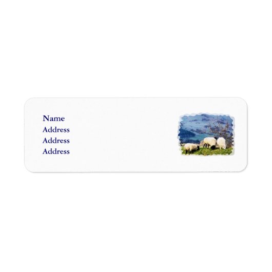 SCHAPEN ETIKET (Voorkant)