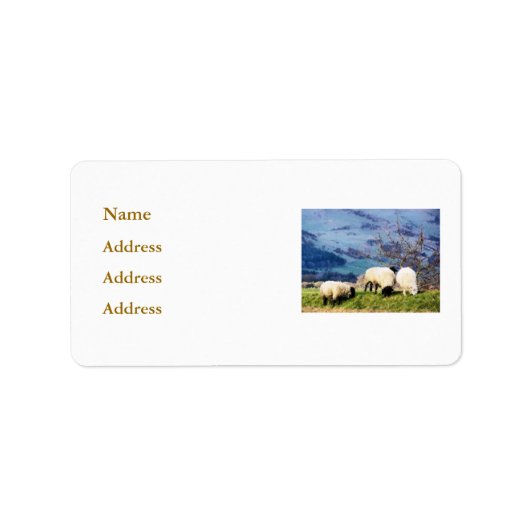 SCHAPEN ETIKET (Voorkant)