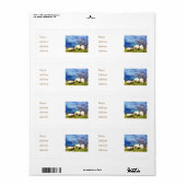 SCHAPEN ETIKET (Full Sheet)