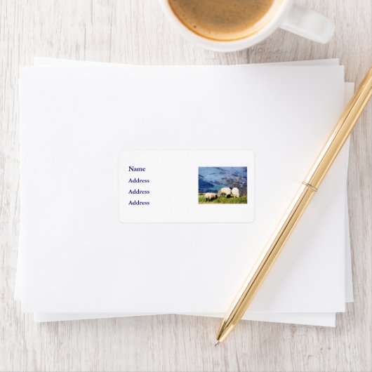 SCHAPEN ETIKET (Insitu)