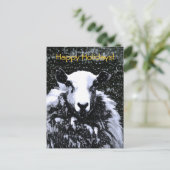 SCHAPEN FEESTDAGENKAART (Staand voorkant)