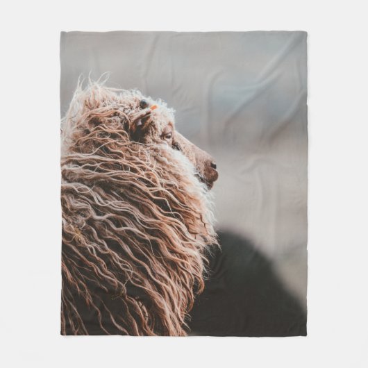 SCHAPEN FLEECE DEKEN (Voorkant)