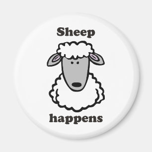 Schapen gebeuren magneet