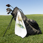Schapen Golfhanddoek (Groen)
