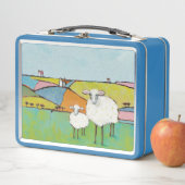 Schapen in de Meadow (In situ)