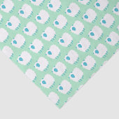 Schapen in de weide tissuepapier (Detail)