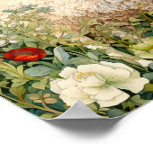 Schapen in Meadow Schilderen Poster (Hoek)