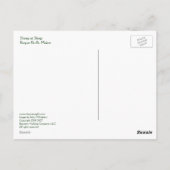 Schapen in slaap briefkaart (Achterkant)