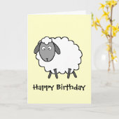 Schapen Kaart (Gele Bloem)