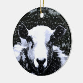 SCHAPEN KERAMISCH ORNAMENT (Links)