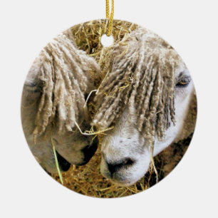 SCHAPEN KERAMISCH ORNAMENT
