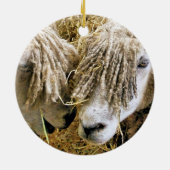 SCHAPEN KERAMISCH ORNAMENT (Achterkant)