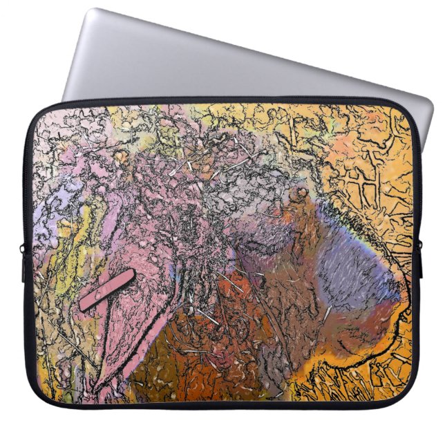 SCHAPEN LAPTOP SLEEVE (Voorkant)