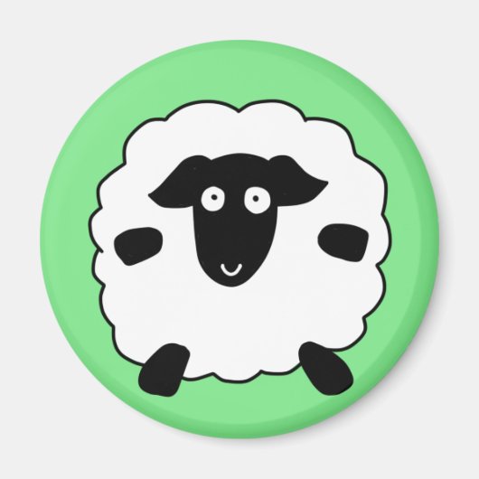 Schapen Magneet (Voorkant)