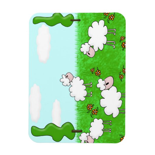 Schapen Magneet (Verticaal)
