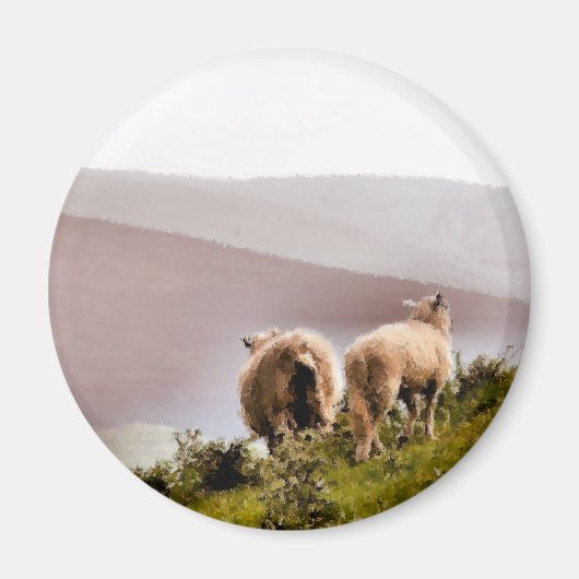 SCHAPEN MAGNEET (Voorkant)