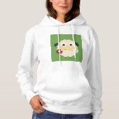 Schapen met een ventilator hoodie (Voorkant)