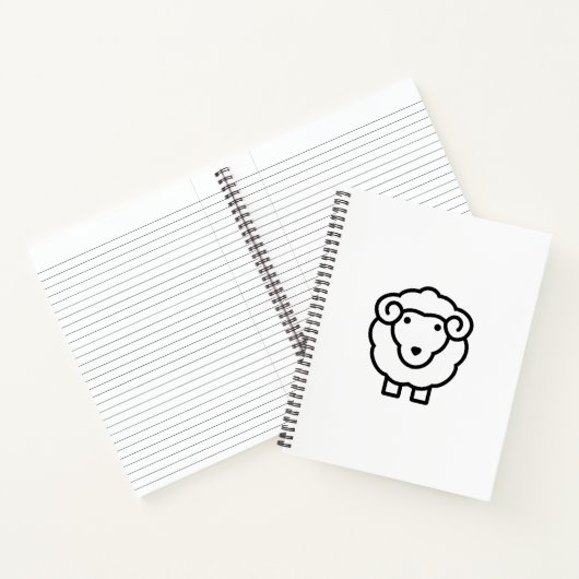 Schapen Notitieboek (Binnen)