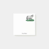  schapen Ooien landbouwhuisdieren Tekening C Post-it® Notes (Voorkant)