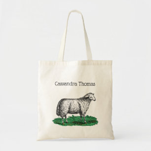 schapen Ooien landbouwhuisdieren Tekening C Tote Bag