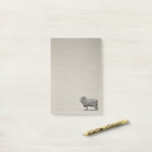 schapen post-it® notes (Op bureau)