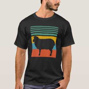 Schapen retro Design T-shirt