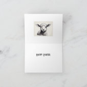 Schapen Schets Pasen Kaart (Binnen)