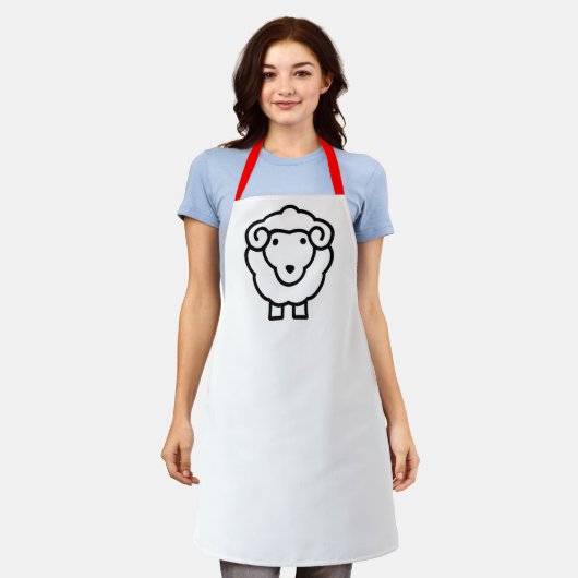 Schapen Schort (Gedragen)