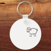 schapen sleutelhanger (Voorkant)