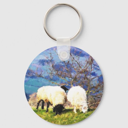 SCHAPEN SLEUTELHANGER (Voorkant)