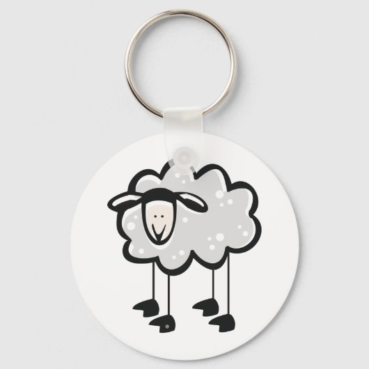 Schapen Sleutelhanger (Voorkant)