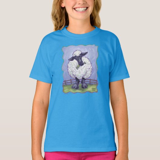 Schapen T-Hemden T-shirt (Voorkant)