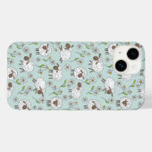 Schapen tellen op zee glasblauw Case-Mate iPhone case (Achterkant (horizontaal))