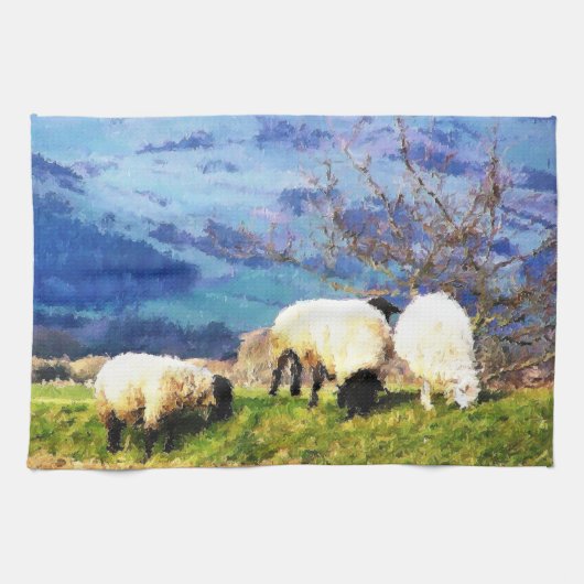 SCHAPEN THEEDOEK (Horizontaal)
