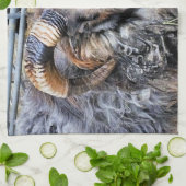 SCHAPEN THEEDOEK (Gevouwen)