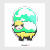 Schapen-thema Stickers Flock to Fun (Vel)