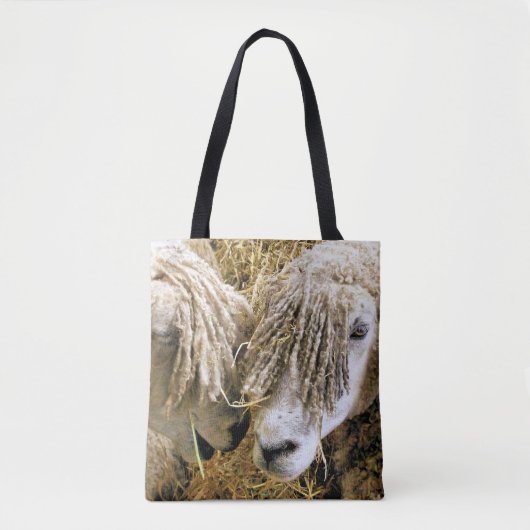 SCHAPEN TOTE BAG (Voorkant)