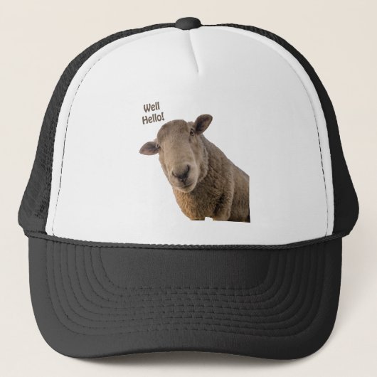 Schapen Trucker Pet (Voorkant)