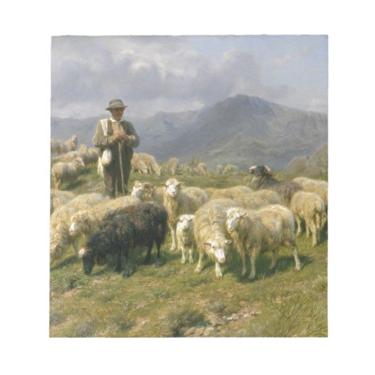 Schapen van de Pyreneeën door Rosa Bonheur Notitieblok (Voorkant)
