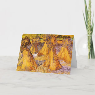 Schapen van Wheat door Vincent van Gogh Kaart