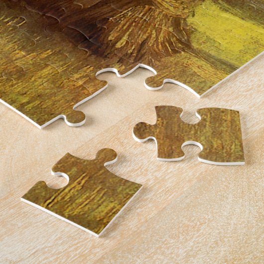 Schapen van Wheat door Vincent van Gogh Legpuzzel (Zijkant)