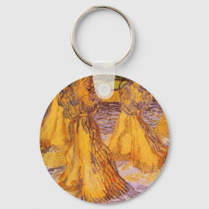 Schapen van Wheat door Vincent van Gogh Sleutelhanger
