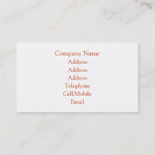 SCHAPEN VISITEKAARTJE (Achterkant)