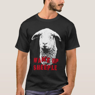 Schapen wakker maken, schapen t-shirt