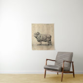 schapen wandkleed (In situ)