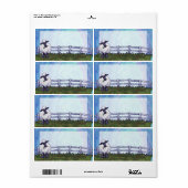 Schapenbakkerij Etiket (Full Sheet)