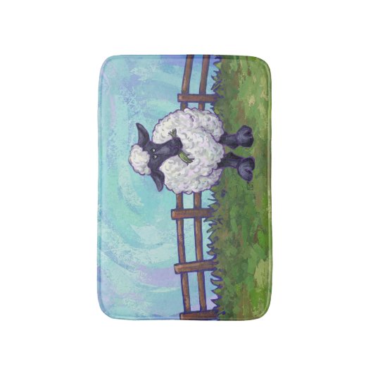 Schapengeschenken en -Accessoires Badmat (Voorkant Verticaal)