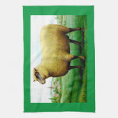  schapengrasland theedoek (Verticaal)