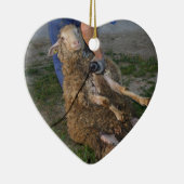 Schapenhoorzitting Keramisch Ornament (Rechts)